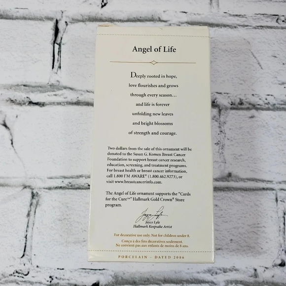 2006 Angel of LIfe Hallmark Keepsake HM10 - Picture 9 of 11